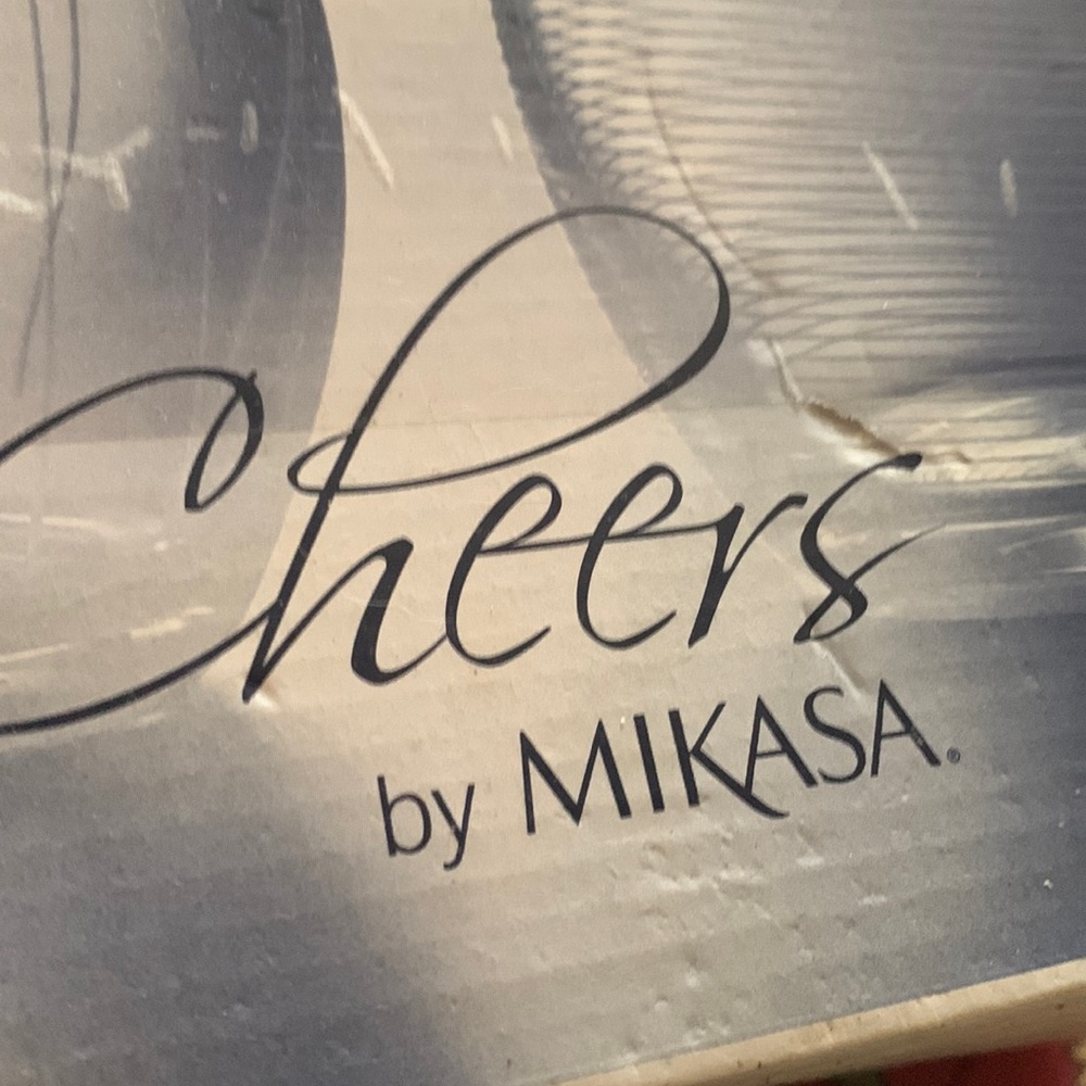 Mikasa Stemless Red Wine Glasses